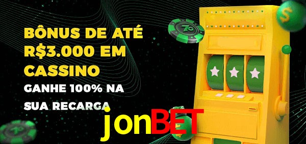 jonbet melhor bônus de depósito